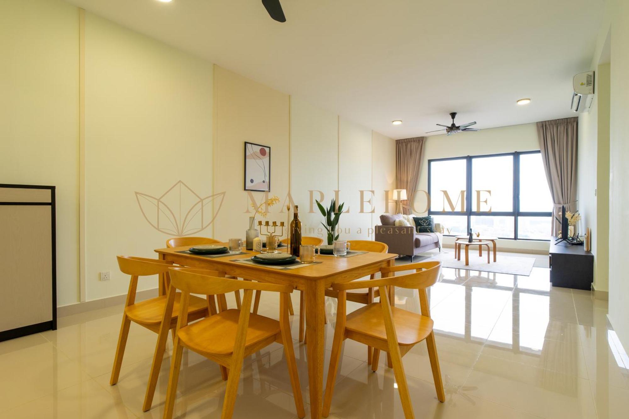 Ferienwohnung The Apple Melaka Zimmer foto