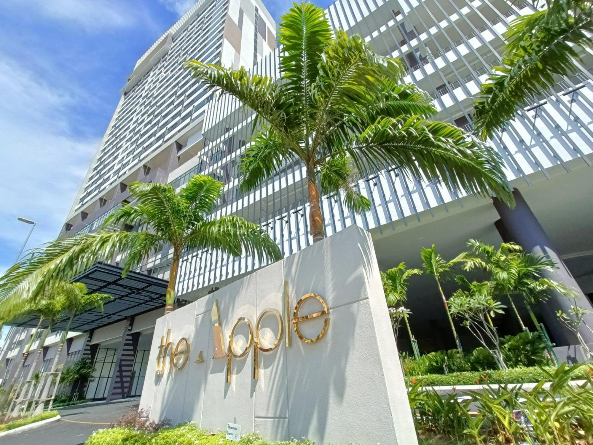 Ferienwohnung The Apple Melaka Exterior foto