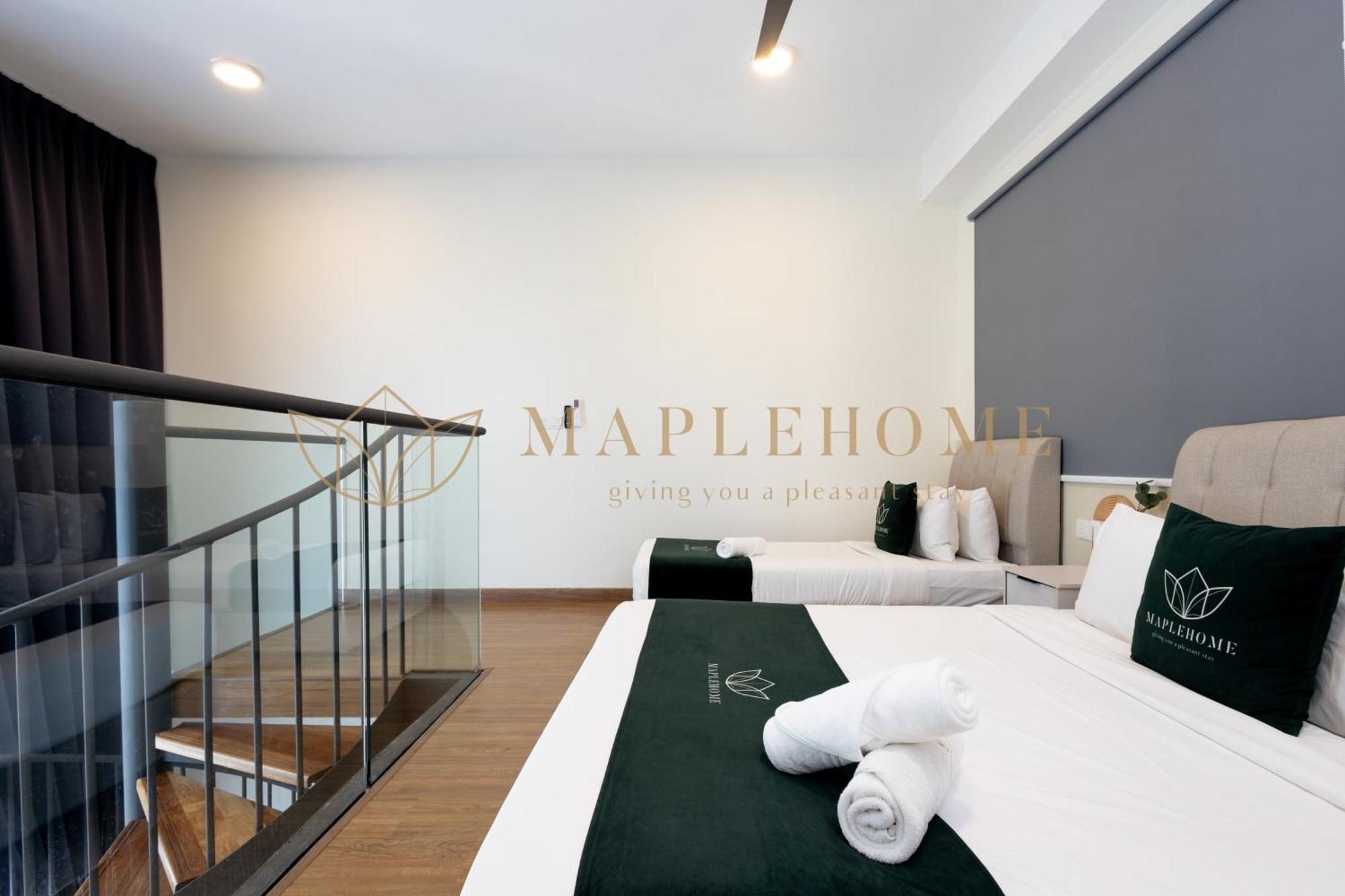 Ferienwohnung The Apple Melaka Zimmer foto