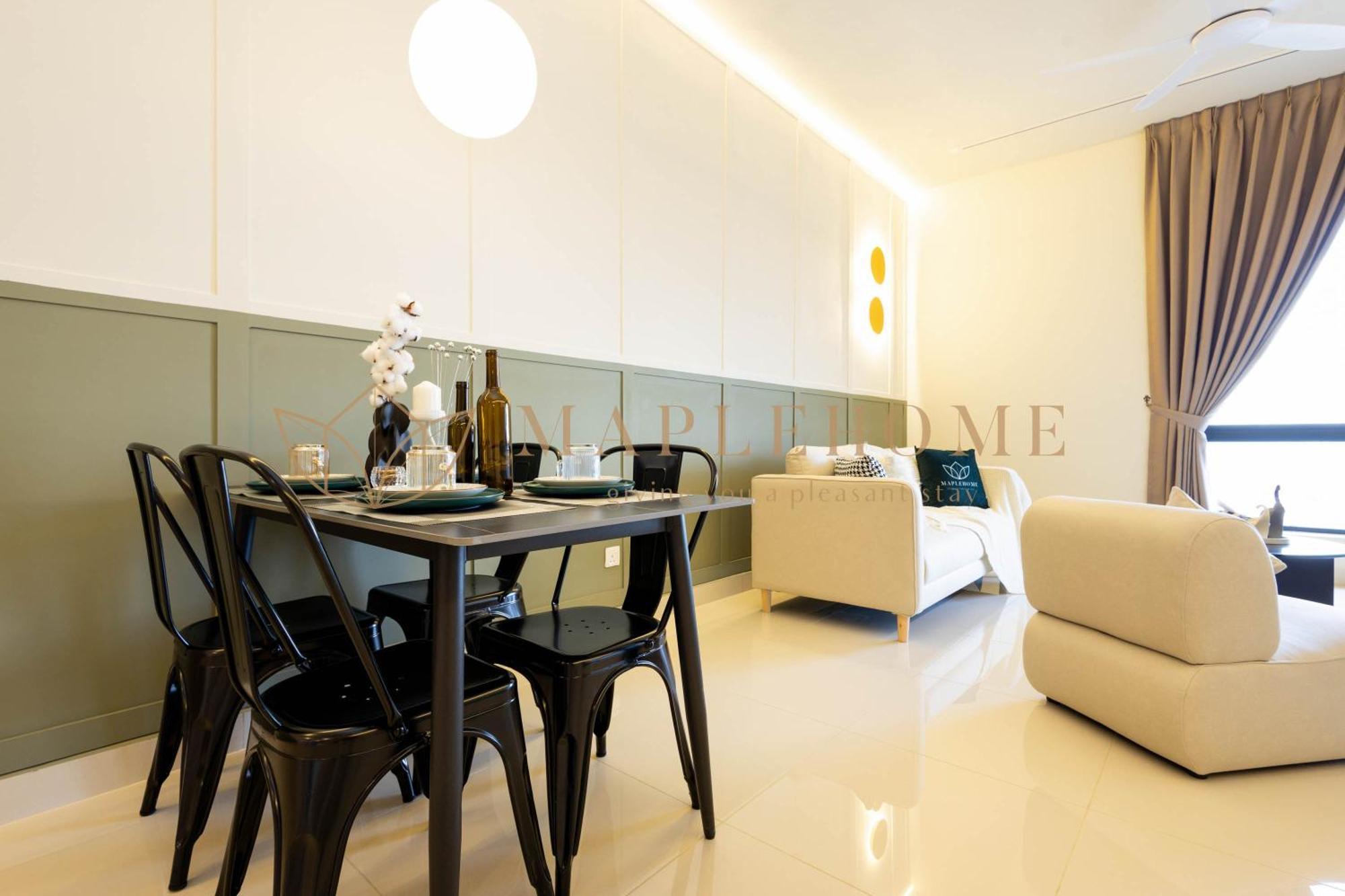 Ferienwohnung The Apple Melaka Zimmer foto
